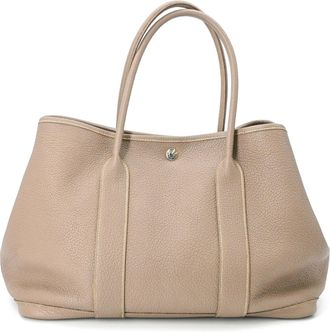 Herm&egrave;s Etoupe Gray Negonda Leather Tote Bag (Pre-Owned)