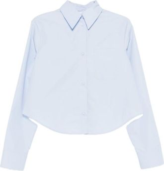 Sportmax Blue Regular Solid Shirt