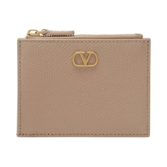 Valentino Garavani Wallets & Cardholders, female, Beige, Size: ONE SIZE Coin Purse Card Case