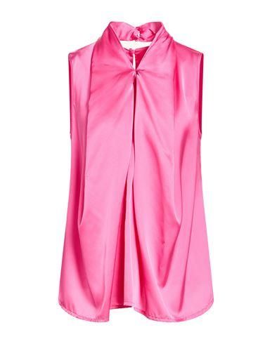 Relish Robe Midi Couleur Poudre Semi-Brillant Avec Collier Croco