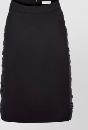 Nina Ricci high waist skirt knee length slit