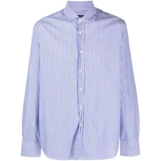 Deperlu Camicie Blu, Bianco-Uomo