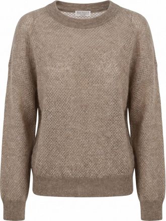 Brunello Cucinelli Mohair Blend Sweater