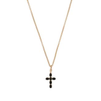 Dolce & Gabbana Cross Charm Chain Necklace
