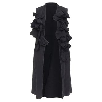 Comme Des Gar&ccedil;ons Comme Des Garcons 2017 Ruffle Long Vest