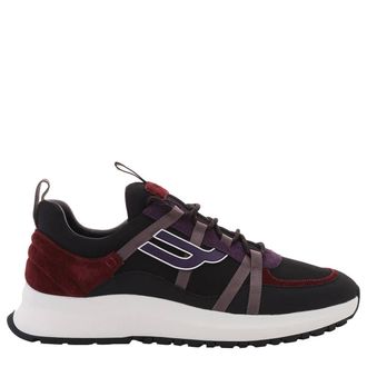 Bally Damon-T Suede Panel Low-Top Sneakers