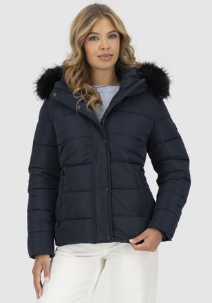 Alife And Kickin Steppjacke ALIFE & KICKIN SunndustAK A, Damen, Gr. XL (42), blau (marine), Steppware, Obermaterial: 100% Polyester, unifarben, tailliert, Jacken Stepp