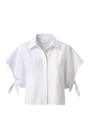 Tanya Taylor Womens Corinna Top In White