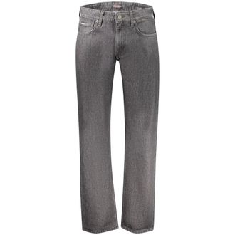 Guess Straight Jeans, male, Gray, Size: W30 L32 G16 Straight Jeans