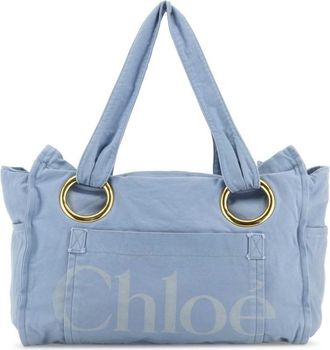 Chloé Blue Plage Large Tote