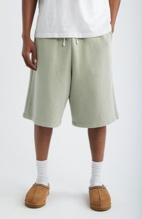 Elwood Core Big Sweat Shorts in Sage at Nordstrom, Size Xx-Large