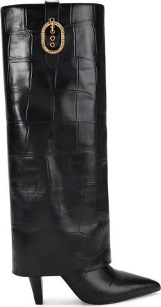 Kurt Geiger Foldover Knee High Boot in Black at Nordstrom, Size 8.5Us