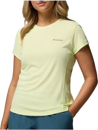 Columbia Zero Rules Light S/S Crew Funktionsshirt f&uuml;r Damen | gelb