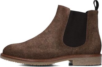 Giorgio Beige Herenlaarzen voor Herfst/Winter - Heren - Chelseaboots - Bruin - 44 EU - Wol - Schoenen