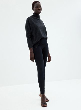 Dim Womens Black fleece-lined legging