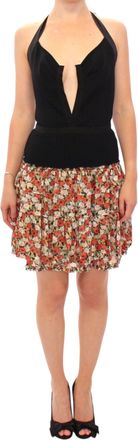 Dolce & Gabbana Multicolor floral bubble halterneck Womens dress