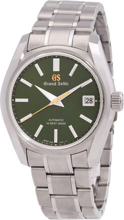 Grand Seiko Heritage Rikka Automatic Green Dial Mens Watch SBGH351G