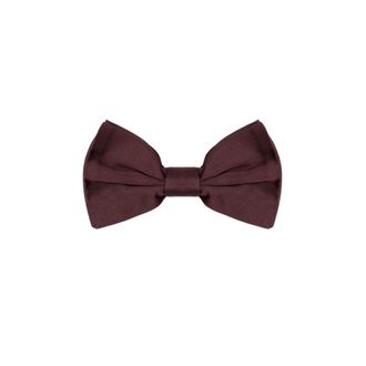 Dolce & Gabbana Bordeaux Zijden Vlinderdas