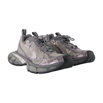 Balenciaga Womens Nylon Tech Sneaker Gray
