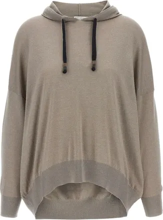 Brunello Cucinelli Brunello Cucinelli Wool And Silk Blend Hoodie