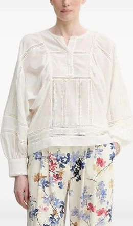 Munthe Top con maniche a palloncino - Bianco