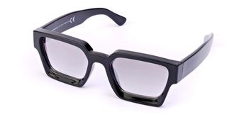 Saraghina DAMIAN 115LJJ Mens Sunglasses Black Size 54