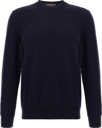 Zanone Blue Wool sweater