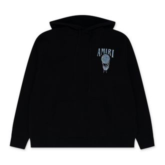 Amiri Black Crystal Ball Hoodie