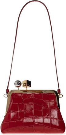 Jacquemus Berlingot Leren Tas - Dames - Schoudertassen - Rood - ONE Size - Katoen - Tassen