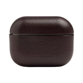 Piquadro Accessoires, unisex, Bruin, ONE Size, Katoen, Leren Air Pods Pro 3 Hoesje