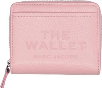 Marc Jacobs Portemonnees Roze - Dames - Portefeuilles - Roze - ONE Size - Leer - Accessoires
