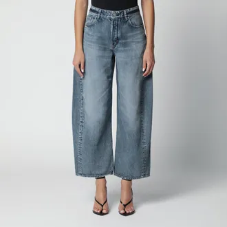 Alaia Rodeo trousers in vintage blue denim