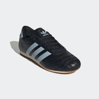 adidas Sneaker ADIDAS ORIGINALS TAEKWONDO, Damen, Gr. 38,5, weiss (core schwarz, wonder blau, sanftes wei&szlig;), Leder, Schuhe Sneaker