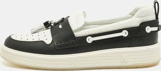 Amiri White Leather And Mesh Ma1 Tassel Sneaker Loafer