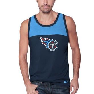 Starter Mens Starter Navy/Blue Tennessee Titans Team Touchdown Fashion Tank Top at Nordstrom, Size Medium