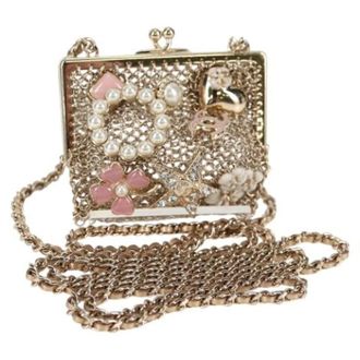 Chanel Pre-owned Metal chanel-bags - Dames - Pre-owned - Geel - Maat: ONE Size
