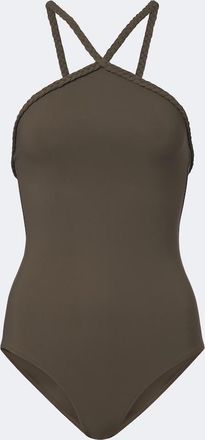 Bottega Veneta Ba&ntilde;ador con ribete trenzado