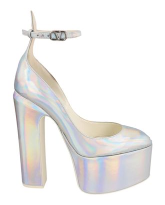 Valentino Tan-Go Platform Pumps