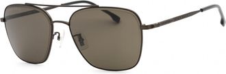 HUGO BOSS BOSS 1345/F/SK 0V81 IR Dark Ruthenium Black/Grey