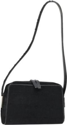 Gucci Pre-owned Vintage Schoudertas - Dames - Vintage Schoudertas - Zwart - ONE Size - Leer - Vintage