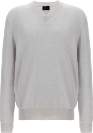 Brioni Heren, Truien, Wit, Maat: 2XL Wol