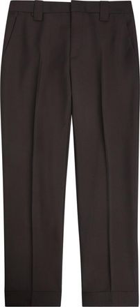 Versace Wool and Mohair-blend Trousers - Brown - 52 (IT52 / XL)