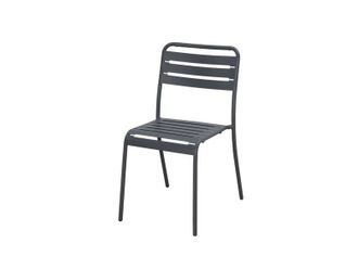 OEM Centrale Brico - Silla De Jard&iacute;n De Acero Caf&eacute; Antracita