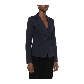 Emporio Armani Donna, Giacche, Blu, XL, new