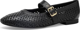 Paul Green Dana Flats Womens Flat Shoes Black : AT 8 (US Womens 10.5) M, Leather
