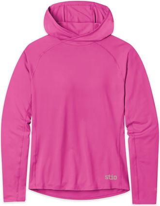 Stio | Womens Hylas Hooded Pullover, Size Extra Small in Bold Bloom
