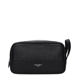Dolce & Gabbana Beauty Case Dolce E Gabbana Uomo Con La Pelle Nera