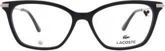 Lacoste Demo Square Ladies Eyeglasses L2961 001 53