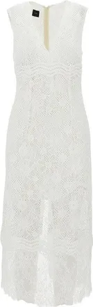 Pinko Lace midi dress Woman 44