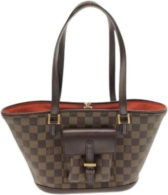Louis Vuitton Pre-owned Tote Bags, female, Brown, Size: ONE SIZE Pre-owned Vintage Tote Bag